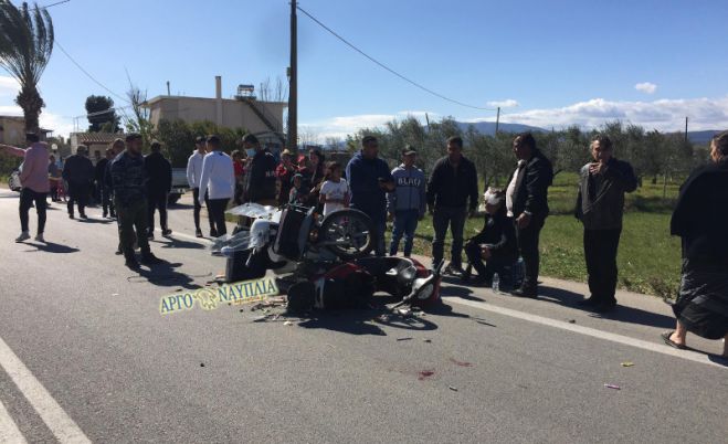 Τροχαίο με τραυματίες στην Αργολίδα (εικόνες)