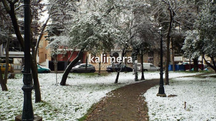 &Chi;&iota;&omicron;&nu;&iota;ά&sigmaf; &omicron; &kappa;&alpha;&iota;&rho;ό&sigmaf; &tau;&eta;&nu; &Tau;&rho;ί&tau;&eta; &sigma;&epsilon; &pi;&epsilon;&rho;&iota;&omicron;&chi;έ&sigmaf; &tau;&eta;&sigmaf; &Alpha;&rho;&kappa;&alpha;&delta;ί&alpha;&sigmaf;;