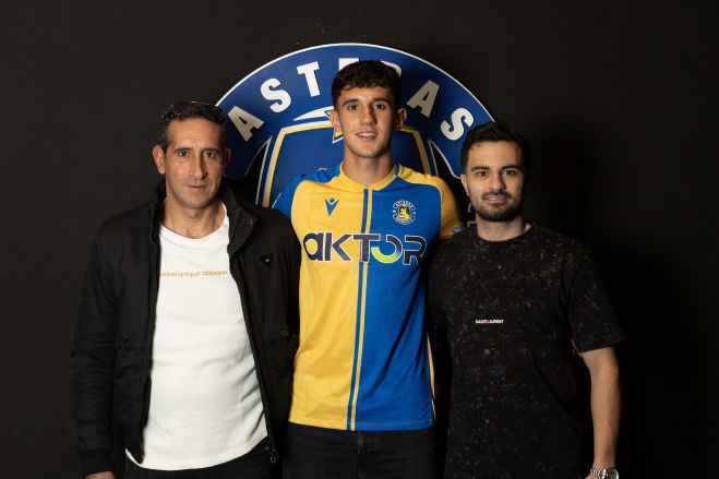 Ο Δημήτρης Καράδαλης στον ASTERAS AKTOR