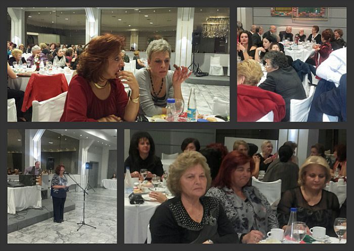 &Eta; &Chi;&rho;&iota;&sigma;&tau;&omicron;&upsilon;&gamma;&epsilon;&nu;&nu;&iota;ά&tau;&iota;&kappa;&eta; &gamma;&iota;&omicron;&rho;&tau;ή &tau;&omicron;&upsilon; &Sigma;&upsilon;&lambda;&lambda;ό&gamma;&omicron;&upsilon; &Gamma;&upsilon;&nu;&alpha;&iota;&kappa;ώ&nu; "&Pi;&alpha;&nu;&alpha;&gamma;ί&alpha; &eta; &Gamma;&iota;ά&tau;&rho;&iota;&sigma;&sigma;&alpha;" (&epsilon;&iota;&kappa;ό&nu;&epsilon;&sigmaf;)