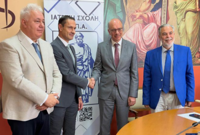 &Omicron;&rho;&kappa;ί&sigma;&tau;&eta;&kappa;&epsilon; &Alpha;&nu;&alpha;&pi;&lambda;&eta;&rho;&omega;&tau;ή&sigmaf;&nbsp;&Kappa;&alpha;&theta;&eta;&gamma;&eta;&tau;ή&sigmaf;&nbsp;&tau;&eta;&sigmaf; &Iota;&alpha;&tau;&rho;&iota;&kappa;ή&sigmaf; &Sigma;&chi;&omicron;&lambda;ή&sigmaf;&nbsp;&tau;&omicron;&upsilon; &Epsilon;&Kappa;&Pi;&Alpha; &omicron;&nbsp;&Gamma;&epsilon;ώ&rho;&gamma;&iota;&omicron;&sigmaf; &Tau;&sigma;&alpha;&kappa;&omega;&tau;ό&sigmaf; &alpha;&pi;ό &tau;&eta;&nu; &Tau;&rho;ί&pi;&omicron;&lambda;&eta; (&epsilon;&iota;&kappa;ό&nu;&epsilon;&sigmaf;)