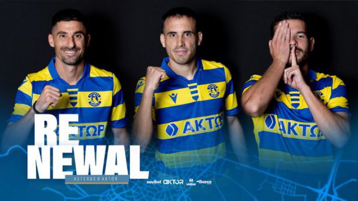 ASTERAS B&#039; AKTOR | Ανακοίνωσε τρεις ανανεώσεις συνεργασίας!