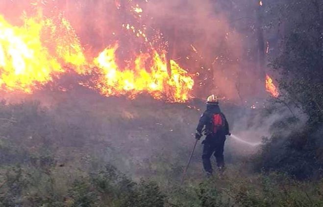 Η επίσημη ανακοίνωση της Πυροσβεστικής | Υπό μερικό έλεγχο η φωτιά στη Γορτυνία