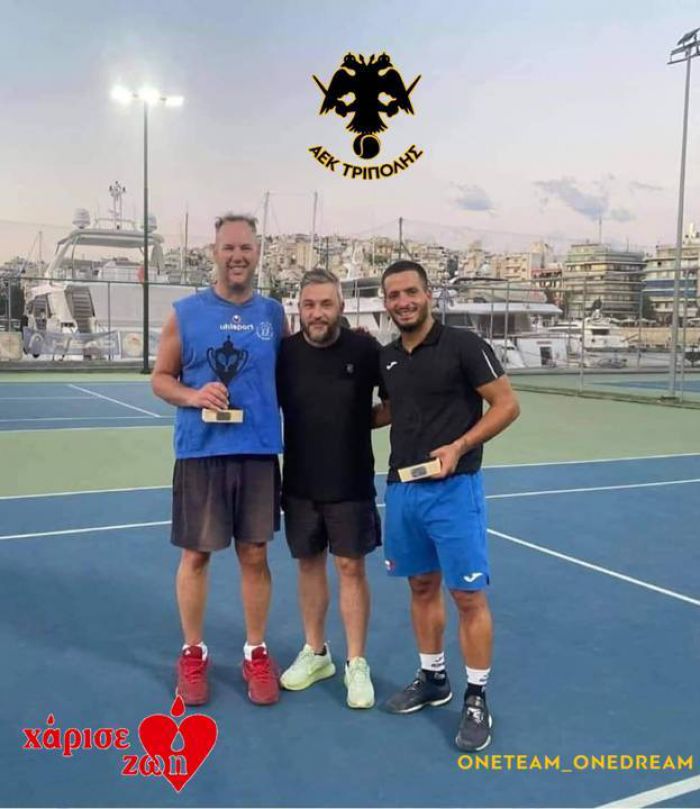 Τένις | Νέα πρωτιά για τον Ζωγραφάκη της ΑΕΚ Τρίπολης