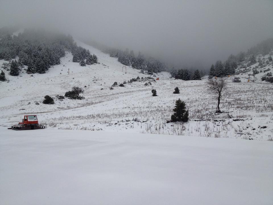 Φρέσκο χιόνι στο Μαίναλο – Έρχονται χιονοπτώσεις το Σαββατοκύριακο;