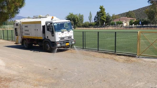 &Alpha;&pi;&omicron;&lambda;ύ&mu;&alpha;&nu;&sigma;&eta; &sigma;&tau;&omicron; &pi;&omicron;&delta;&omicron;&sigma;&phi;&alpha;&iota;&rho;&iota;&kappa;ό &gamma;ή&pi;&epsilon;&delta;&omicron; &tau;&omicron;&upsilon; &Alpha;&gamma;ί&omicron;&upsilon; &Alpha;&nu;&delta;&rho;έ&alpha; &Kappa;&upsilon;&nu;&omicron;&upsilon;&rho;ί&alpha;&sigmaf; (&epsilon;&iota;&kappa;ό&nu;&epsilon;&sigmaf;)