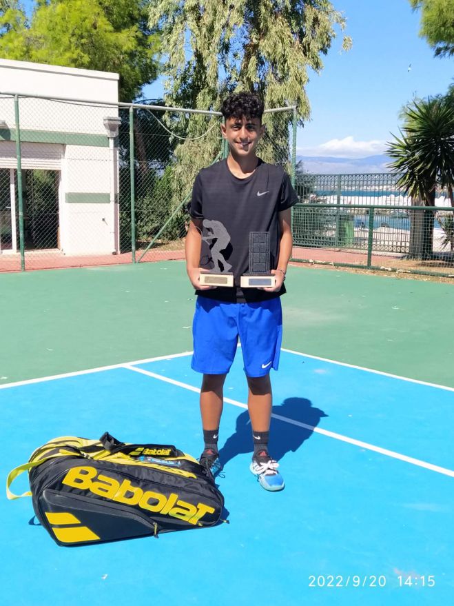 Τένις | Διπλή επιτυχία για τον Κακουρίδη στο Πανελλήνιο