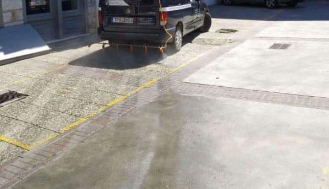 Δήμος Τρίπολης | Νέες απολυμάνσεις στους χώρους των λαϊκών αγορών (εικόνες)