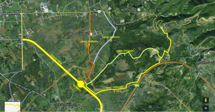 &quot;Οι εκπλήξεις από το του ΜΟΡΕΑ στη συνδετήρια οδό της Μεγαλόπολης&quot;