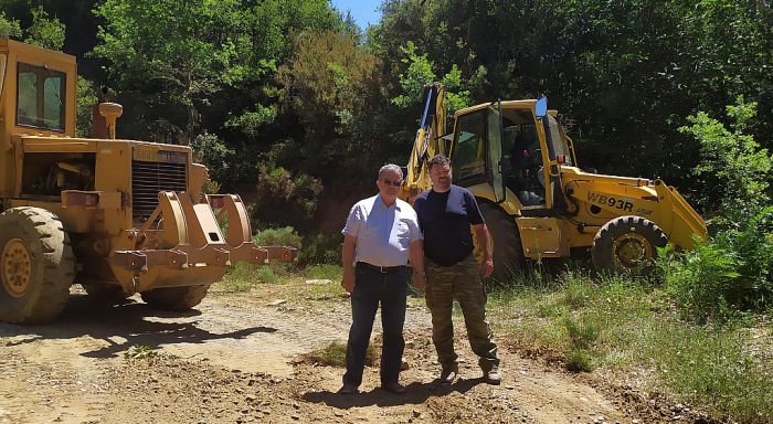 Σε διανοίξεις αγροτικών δρόμων στα Πηγαδάκια προχώρησε ο Δήμος Τρίπολης (vd)