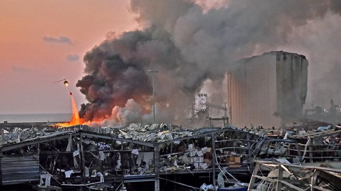 Έκρηξη στη Βηρυτό | Εικόνες Αποκάλυψης - 100 νεκροί και χιλιάδες τραυματίες