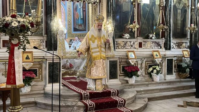 Οι ευχές Τζιούμη για τα ονομαστήρια του Μητροπολίτη Επιφανίου