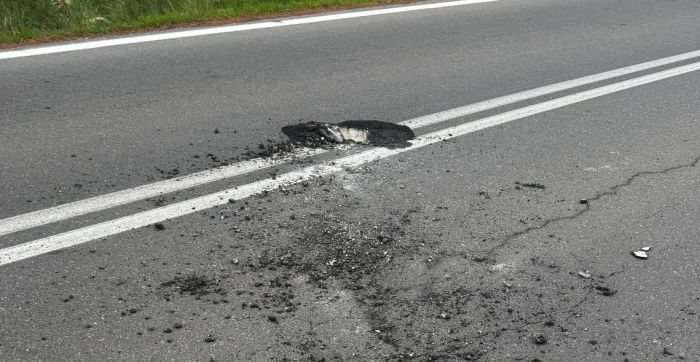 Πτώση βράχων και ζημιές στο δρόμο &quot;Λεωνιδίου - Άστρους&quot; (εικόνες)