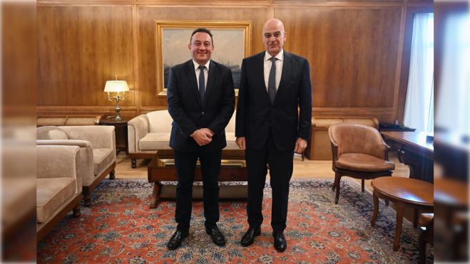 Συνάντηση Δένδια - Βλάση | "Το 11ο Σύνταγμα Πεζικού παραμένει ανεξάρτητο Κέντρο Εκπαίδευσης Νεοσυλλέκτων - Σχολή drones στην 124 ΠΒΕ"