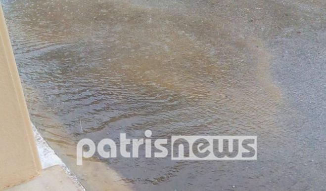 Ζημιές από την κακοκαιρία στην γειτονική Ηλεία (vd)