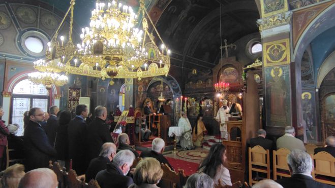 &Eta; &epsilon;&omicron;&rho;&tau;ή &tau;&omicron;&upsilon; &Alpha;&gamma;ί&omicron;&upsilon; &Nu;&iota;&kappa;&omicron;&lambda;ά&omicron;&upsilon; &sigma;&tau;&omicron; Ά&sigma;&tau;&rho;&omicron;&sigmaf;