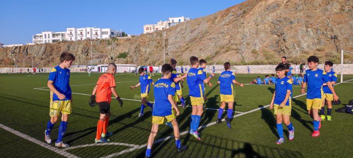 Η ομάδα Κ13 του ASTERAS AKTOR στο τουρνουά Tinos Cup