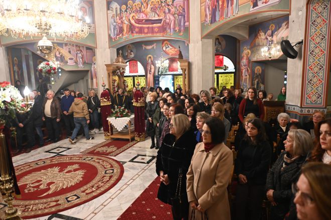 Ο εορτασμός της Αγίας Αικατερίνης στην Ιερά Μητρόπολη Μαντινείας και Κυνουρίας (εικόνες)