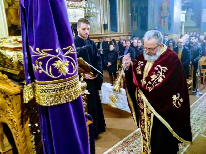 Οι Γ΄ Χαιρετισμοί στο Ναό Προφήτη Ηλία (εικόνες)