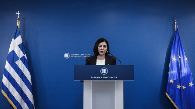 Κυβερνητική εκπρόσωπος: "Υποκρισία ΣΥΡΙΖΑ. Εγκαλεί την Κυβέρνηση για τη διαχείριση της πανδημίας και ταυτόχρονα καλεί σε 31 συγκεντρώσεις"!