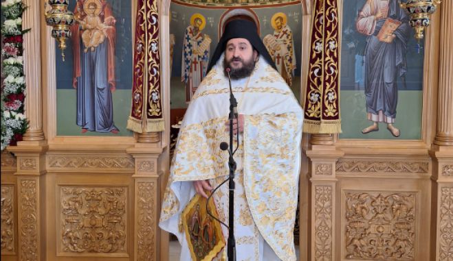 &Iota;&epsilon;&rho;ά &Alpha;&nu;&delta;&rho;ώ&alpha; &Kappa;&omicron;&iota;&nu;&omicron;&beta;&iota;&alpha;&kappa;ή &Mu;&omicron;&nu;ή &Alpha;&gamma;ί&omicron;&upsilon; &Nu;&iota;&kappa;&omicron;&lambda;ά&omicron;&upsilon; &Kappa;&alpha;&lambda;&tau;&epsilon;&zeta;ώ&nu; | &Nu;έ&omicron;&sigmaf; &Kappa;&alpha;&theta;&eta;&gamma;&omicron;ύ&mu;&epsilon;&nu;&omicron;&sigmaf; &omicron; &Alpha;&rho;&chi;&iota;&mu;&alpha;&nu;&delta;&rho;ί&tau;&eta;&sigmaf; &Gamma;&epsilon;&rho;&mu;&alpha;&nu;ό&sigmaf;
