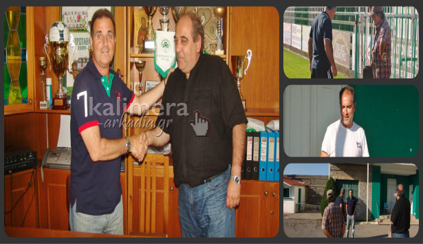 Παρελθόν από τον πάγκο του Παναρκαδικού ο Βαγγέλης Γούτης