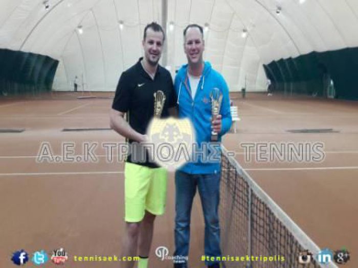 Τένις - 2ος ο Ζωγραφάκης της ΑΕΚ Τρίπολης στη Ρουμανία!