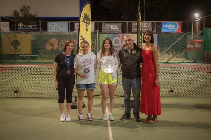 Οι Πρωταθλητές του Arcadian Tennis Open 2025