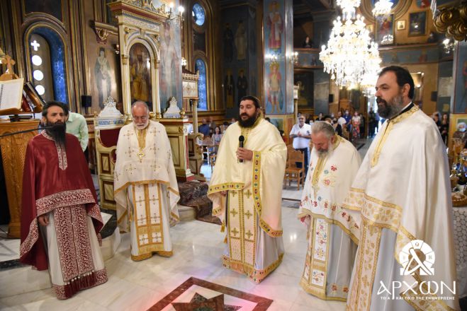 &Pi;&alpha;&nu;&eta;&gamma;ύ&rho;&iota;&sigma;&epsilon; &omicron; &Iota;&epsilon;&rho;ό&sigmaf; &Nu;&alpha;ό&sigmaf; &Pi;&rho;&omicron;&phi;ή&tau;&omicron;&upsilon; &Eta;&lambda;&iota;&omicron;ύ &Tau;&rho;ί&pi;&omicron;&lambda;&eta;&sigmaf;