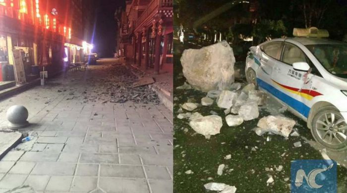 Μεγάλος σεισμός στην Κίνα | Φόβοι για περισσότερους από 100 νεκρούς από τα 6,5 Ρίχτερ (vd)