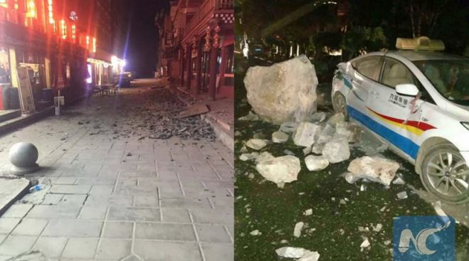 Μεγάλος σεισμός στην Κίνα | Φόβοι για περισσότερους από 100 νεκρούς από τα 6,5 Ρίχτερ (vd)