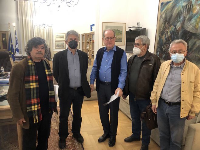 &Sigma;&upsilon;&nu;ά&nu;&tau;&eta;&sigma;&eta; &sigma;&upsilon;&nu;&tau;&alpha;&xi;&iota;&omicron;ύ&chi;&omega;&nu; &mu;&epsilon; &tau;&omicron;&nu; &pi;&epsilon;&rho;&iota;&phi;&epsilon;&rho;&epsilon;&iota;ά&rho;&chi;&eta; &Pi;&epsilon;&lambda;&omicron;&pi;&omicron;&nu;&nu;ή&sigma;&omicron;&upsilon; - &Tau;&omicron;&nu; &epsilon;&nu;&eta;&mu;έ&rho;&omega;&sigma;&alpha;&nu; &gamma;&iota;&alpha; &tau;&alpha; &alpha;&iota;&tau;ή&mu;&alpha;&tau;ά &tau;&omicron;&upsilon;&sigmaf;