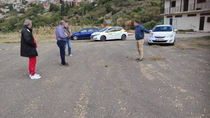 Ξεκινούν πάλι τα έργα στο γήπεδο της Δημητσάνας - Αυτοψία Σκαντζού! (εικόνες)