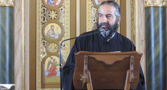 &Lambda;ό&gamma;&omicron;&iota; Ὁ&sigma;ί&omicron;&upsilon; &Pi;&alpha;ΐ&sigma;ί&omicron;&upsilon; &gamma;&iota;ά &tau;ή&nu; Ἐ&kappa;&kappa;&lambda;&eta;&sigma;ί&alpha; &kappa;&alpha;ί &tau;&omicron;ύ&sigmaf; &kappa;&lambda;&eta;&rho;&iota;&kappa;&omicron;ύ&sigmaf; | &Gamma;&rho;ά&phi;&epsilon;&iota; &omicron; &pi;. &Iota;ά&kappa;&omega;&beta;&omicron;&sigmaf; &Kappa;&alpha;&nu;ά&kappa;&eta;&sigmaf;