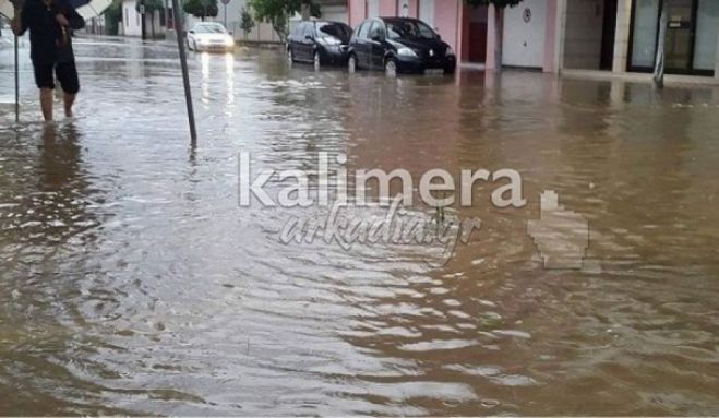 80.000 € στον Δήμο Μεγαλόπολης για τις πλημμύρες του Ιουνίου!