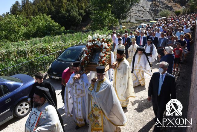 &Lambda;&alpha;&mu;&pi;&rho;ή &eta; &pi;&alpha;&nu;ή&gamma;&upsilon;&rho;&eta; &tau;&eta;&sigmaf; &Iota;&epsilon;&rho;ά&sigmaf; &Mu;&omicron;&nu;ή&sigmaf; &Pi;&alpha;&nu;&alpha;&gamma;ί&alpha;&sigmaf; &Mu;&alpha;&lambda;&epsilon;&beta;ή&sigmaf; (&epsilon;&iota;&kappa;ό&nu;&epsilon;&sigmaf;)