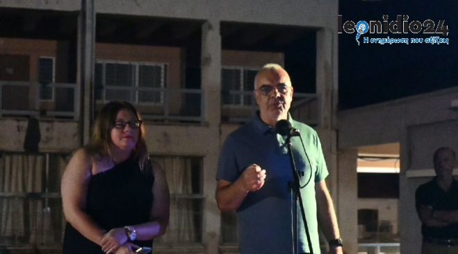 Μανώλης Δολιανίτης: "Μετά από 18 χρόνια, σε τροχιά ανακαίνισης το σεισμόπληκτο σχολείο του Λεωνιδίου" (vd)