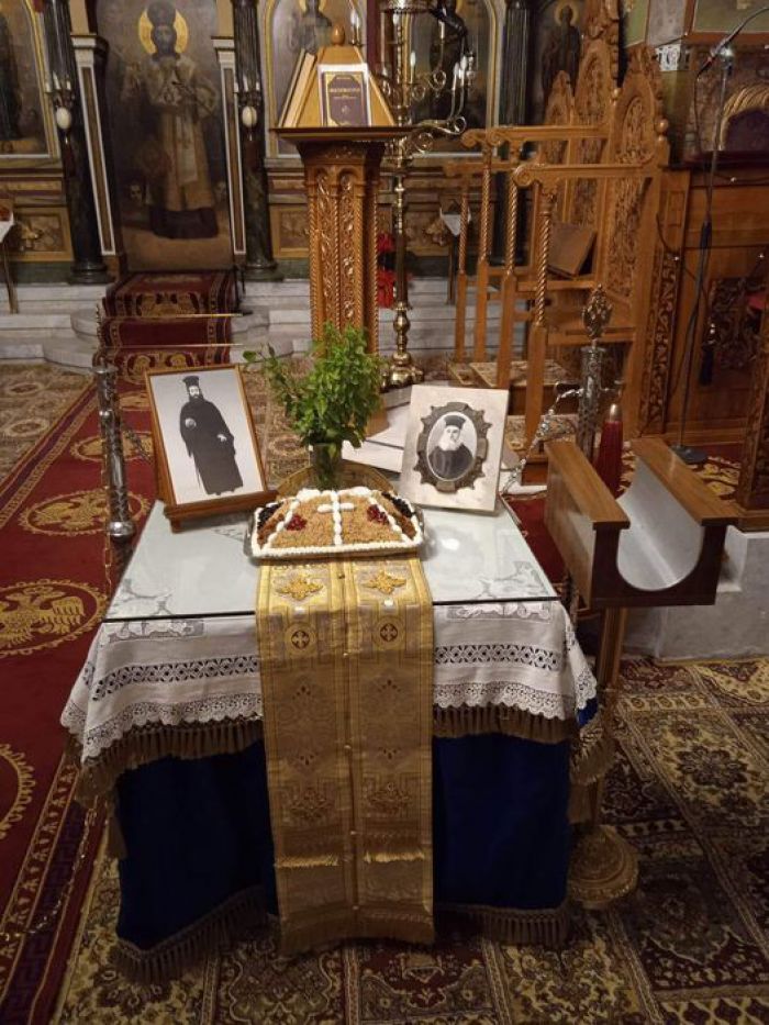 Ελαιοχώρι | Μνημόσυνο για τους μακαριστούς εφημέριους της Ενορίας Αγίου Γεωργίου, π. Ιωάννου Αγγελόπουλου και π. Ιωάννου Χάλια