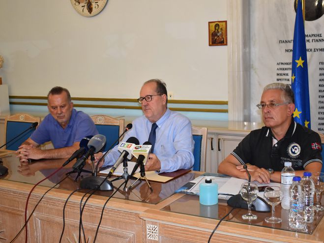 Ο Περιφερειάρχης Νίκας για Σκαντζό και Λαμπρόπουλο: &quot;Είναι άριστοι συνεργάτες μου και είμαι ευτυχής&quot;! (vd)
