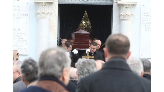 Το τελευταίο «αντίο» στον πατριάρχη της Βιοχάλκο Νίκο Στασινόπουλο, με καταγωγή από την Τεγέα (εικόνες)