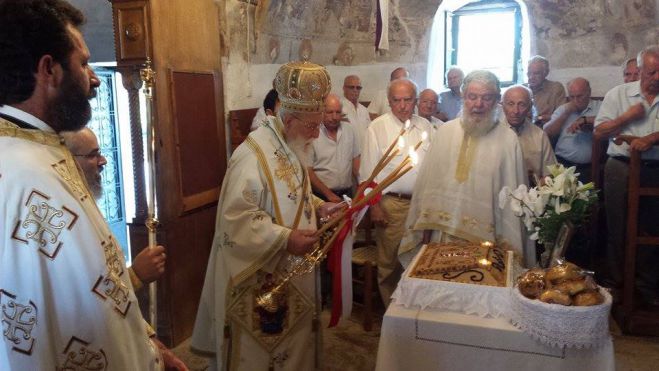 Μνημόσυνο για τον μακαριστό Πατριάρχη Ιεροσολύμων κυρό Γεράσιμο Πρώτόπαππα στον Αγιάννη (εικόνες)
