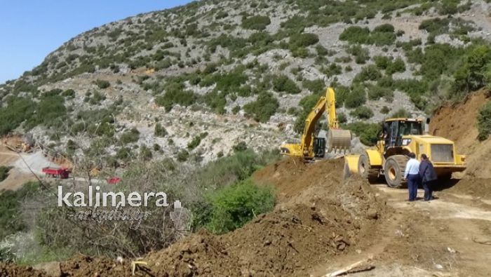 Θα εξυπηρετεί και τα Λαγκάδια ο νέος δρόμος "Σέρβου - Αράπηδες"! (vd)