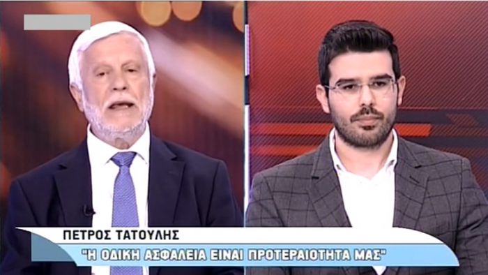 Τατούλης: "Κάναμε παρεμβάσεις σε ένα οδικό δίκτυο που παραλάβαμε σε κακή κατάσταση"