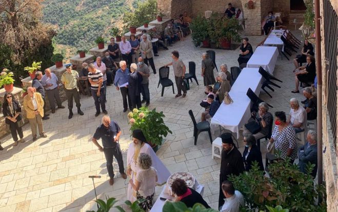 &Tau;&omicron; &pi;&rho;ό&gamma;&rho;&alpha;&mu;&mu;&alpha; &epsilon;&omicron;&rho;&tau;ή&sigmaf; &sigma;&tau;&eta; &Mu;&omicron;&nu;ή &Tau;&iota;&mu;ί&omicron;&upsilon; &Pi;&rho;&omicron;&delta;&rho;ό&mu;&omicron;&upsilon; &Kappa;&upsilon;&nu;&omicron;&upsilon;&rho;ί&alpha;&sigmaf;