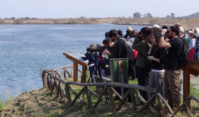 Ομάδα της Ελληνικής Ορνιθολογικής Εταιρείας στη Βόρεια Κυνουρία