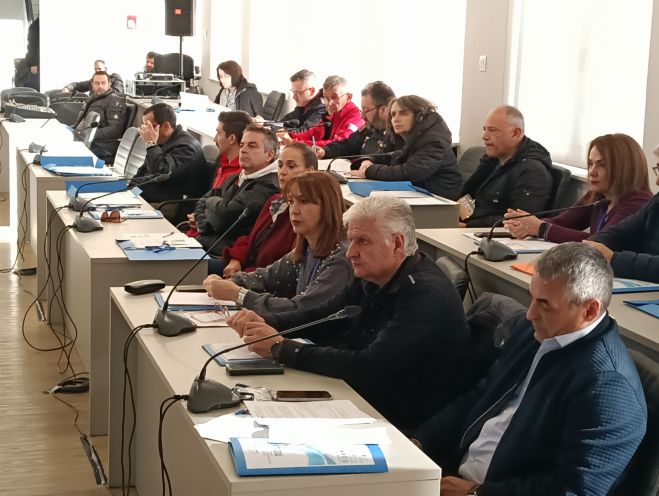 Άσκηση επί χάρτου για την αντιμετώπιση πλημμυρικών φαινομένων από το Γραφείο Πολιτικής Προστασίας του Δήμου Τρίπολης (εικόνες)