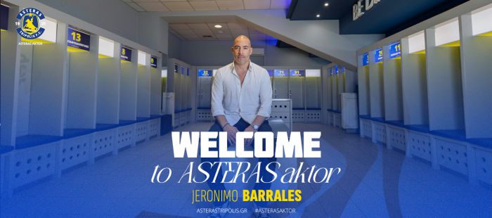 &Omicron; Jeronimo Barrales Team Manager &tau;&omicron;&upsilon; ASTERAS AKTOR