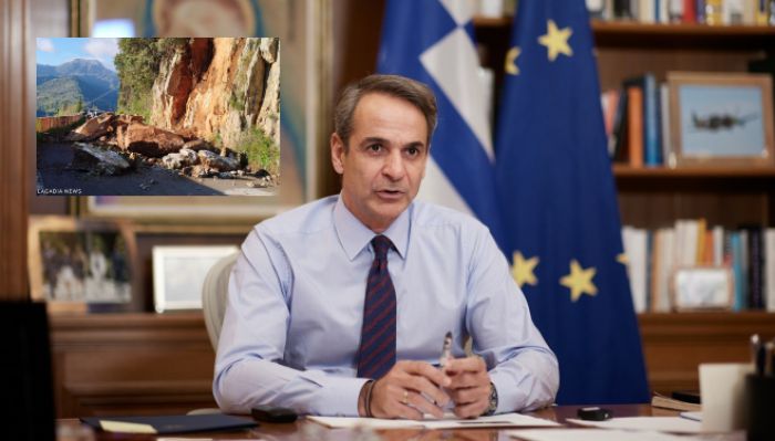 Οι κατολισθήσεις στη Γορτυνία στον «πρωινό καφέ» του Μαξίμου – Ασχολήθηκε προσωπικά ο Μητσοτάκης!