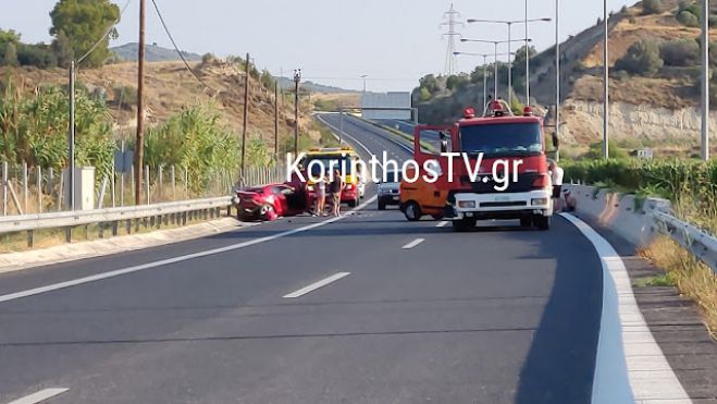 &Sigma;&omicron;&beta;&alpha;&rho;ό &tau;&rho;&omicron;&chi;&alpha;ί&omicron; &mu;&epsilon; έ&nu;&alpha;&nu; &tau;&rho;&alpha;&upsilon;&mu;&alpha;&tau;ί&alpha; &sigma;&tau;&eta;&nu; &epsilon;&theta;&nu;&iota;&kappa;ή &omicron;&delta;ό &Kappa;&omicron;&rho;ί&nu;&theta;&omicron;&upsilon;-&Tau;&rho;&iota;&pi;ό&lambda;&epsilon;&omega;&sigmaf;