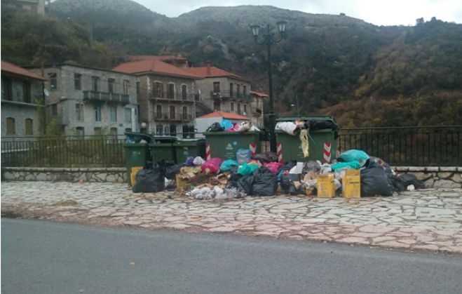 Λαγκάδια Γορτυνίας | Σκουπίδια παντού … παντού σκουπίδια
